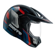 Capacete Moto Enduro Bieffe 3 Sport Horizon Preto/Vermelho - Segurança e Estilo para Sua Aventura - imagem 1