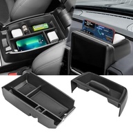Kit Organizador Console Ford Bronco Sport 2021-2024: Bandeja Central + Caixa Apoio de Braço - Preto - imagem 2