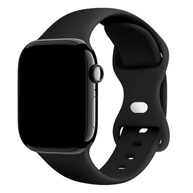 Pulseira Sport Silicone Básica Esportiva Compatível com Apple Watch 38 40 41mm 42 44 45mm - imagem 2