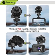 Sportway S30: Suporte de Sucção Universal para Dash Cam com 10 Juntas - Compatível com REXING, GoPro e Mais! - imagem 5