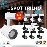Spot para Trilho 7W: Ilumine com Estilo! - imagem 1
