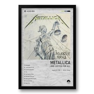 Quadro Álbum Spotify ...And Justice For All - Metallica | Impressão Premium 40x60cm com Moldura Ecológica - imagem 2