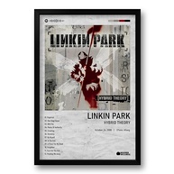 Quadro Álbum Spotify Hybrid Theory - Linkin Park | Impressão Premium 40x60cm com Moldura Ecológica - imagem 2