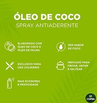 Kit 3 Óleo De Coco Culinário Spray Antiaderente Copra 100Ml - imagem 3