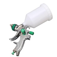 LiebeWH Pulverizador de Tinta para Carro, Conjunto de Spray HVLP Pulverizador de Tinta de Alimentação de 600ml Com Atomização Uniforme, Spray de de Alimentação Ajustável para Artesanato Automotivo - imagem 4