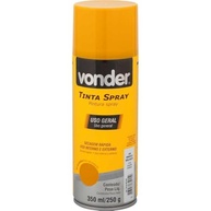 Tinta Spray Amarelo 350ml Vonder - Secagem Rápida e Alta Cobertura - imagem 2