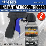 Master Airbrush Alça de Gatilho para Latas de Spray - 2 Unidades | Controle Profissional e Ergonômico - imagem 3