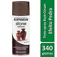 Spray Efeito Pedra Marrom: Transforme Ambientes! - imagem 1