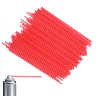 Canudos Extensor Spray 12cm - 100 Unidades para Aplicação Precisa em Áreas Difíceis - imagem 2