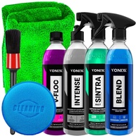 Kit Completo Vonixx Sintra Fast, Intense, Blend Spray, V-Floc + Acessórios Karbox para Detalhamento Automotivo - imagem 1