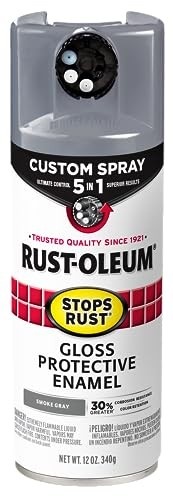 Rustoleum Stops Rust 5 em 1 Verniz Spray Cinza Fumê Premium - Proteção Avançada para Qualquer Superfície - imagem 2