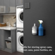 Suporte para Lata de Spray de Aerossol 2 Peças - Organizador de Latas e Frascos para Pintura e Solventes - imagem 4
