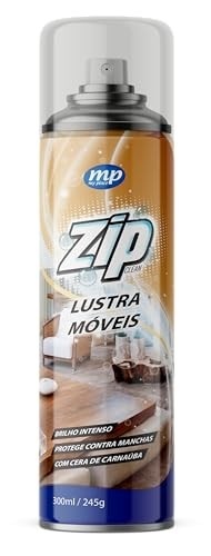 Lustra Móveis ZIP Spray 300ml - Brilho Intenso e Perfume Agradável para Móveis - imagem 3