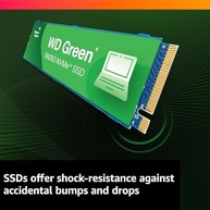 SSD M.2 2280 Western Digital Green SN350 1TB NVME - WDS100T3G0C - imagem 5