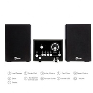 Mini System SSOUND 200W RMS: Som Potente com Bluetooth, CD, MP3 e Rádio Bivolt - imagem 3