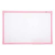 Quadro Branco com Moldura Rosa Soft - 60x40 cm | STALO UV com MDF Revestido - imagem 2