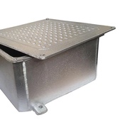Caixa de Passagem Piso: Alumínio 100x100x60mm Stampac - imagem 2