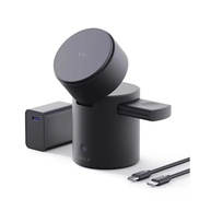 StandMe Auto: Carregador 3-em-1 Magnético com Rotação - imagem 1