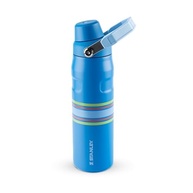 Stanley Garrafa Térmica Aerolight Fast Flow Varsity Azure Stripes 710 ML - Leve, à Prova de Vazamento e com Isolamento Avançado - imagem 2