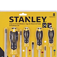 Jogo de Chave de Fenda e Phillips 8 Peças Stanley - imagem 2