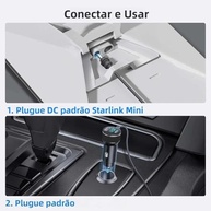Cabo Carregador Starlink Mini 12V/24V Veicular - Energia Segura e Confiável em Qualquer Lugar - imagem 3