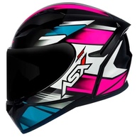 Combo Capacete Feminino ASX City Start + Viseira Fumê Original - Segurança e Estilo para Motociclistas - imagem 2
