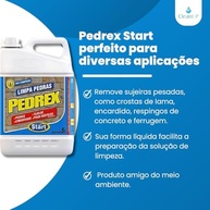 Limpa Pedras e Pisos Rústicos Pedrex Start Concentrado 5L - Antiderrapante e Desincrustante - imagem 5