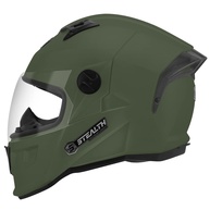 Capacete Fechado Pro Tork Stealth Solid Fosco Verde - Segurança e Estilo para Sua Pilotagem - imagem 1