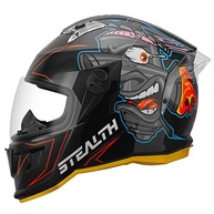 Capacete Fechado Pro Tork Stealth Carburetor Preto/Laranja - Segurança e Estilo para Sua Pilotagem (Tam. 60) - imagem 2