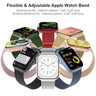 Pulseira de Metal de Malha Steezrd, Aço inoxidável, Magnética, Compatível com Apple Watch Ultra/2 Séries 10/9/8/SE/7/6/5/4/3/2/1 de 38, 40, 41, 42, 44, 45, 46, 49 mm, Unissex, 3 Unidades - imagem 5