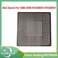Stencil BGA RTX 3080/3090: Reparo Preciso! - imagem 1
