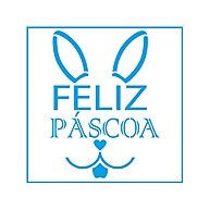 Stencil Coelho Páscoa: Decore com a Litoarte! - imagem 1