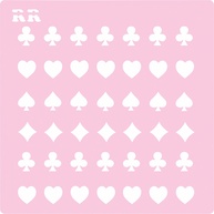 Stencil Naipe de Cartas: Decore com Arte! - imagem 1