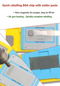 Stencil Reballing S-F304: Macbook, Intel M1/M2 - imagem 4