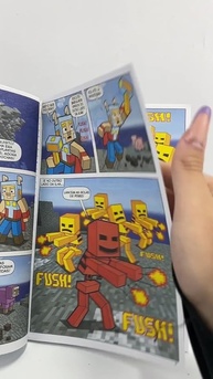 steve-epicas-em-minecraft-aventuras-games-quadrinhos-almanaque-pro-com-a