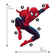 Decalques de Parede Marvel Ultimate Spider-Man - Giant Peel and Stick RoomMates RMK4831GM - imagem 3