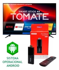 Smart TV Stick Android 4K Ultra HD: Transforme Sua TV com 2GB RAM e 16GB Armazenamento - imagem 3