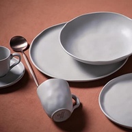 Conjunto de 6 Pratos de Sobremesa Bio Stoneware 21,5cm - Porto Brasil | Resistente e Elegante - imagem 3