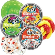 Matty's Toy Stop Crazy Aaron'S Putty Mini Latas Ketchup E Mostarda, Pickleball E Sushi Conjunto de Presente Pacote com 3 (13,3 G Cada) - imagem 1