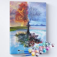 Kit de Pintura Terapêutica Quatro Estações - MAUE ART STORE - Pintura Relaxante para Bem-Estar Mental e Emocional - imagem 2