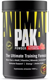 ANIMAL PAK POWDER STRAWBERRY WATERMELON 600G - imagem 2