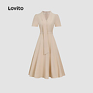 Vestido Elegante com Decote Streamer - imagem 2