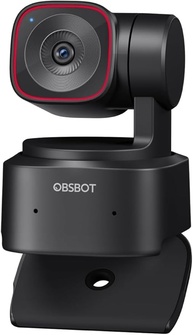 OBSBOT Tiny 2 Lite 4K Webcam PC, câmera de streaming PTZ com rastreamento IA e sensor 1/2", controle gestos HDR microfones webcam computador mesa laptop reunião videochamadas 4K@30fps / 1080@60fps - imagem 1