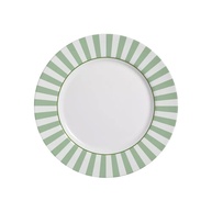 Prato Sobremesa Herbal Strip Alleanza - 6 Unidades | Cerâmica Premium com Decoração Digital - imagem 1
