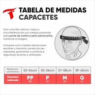Capacete Traxart STRT Vermelho GC-254: Segurança e Estilo para Seus Esportes! - imagem 3