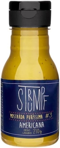 Strumpf Mostarda #3 Tipo Americana 210G - imagem 1