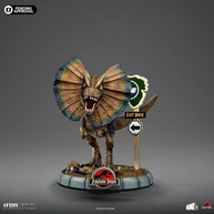 Estátua Dilofossauro Jurassic Park - Iron Studios - imagem 2