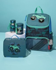 Skip Hop Pote Térmico Infantil com Talher - Spark Style Carro Truck - imagem 3