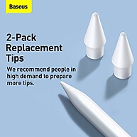 Caneta Capacitiva Baseus: Pontas de Reposição para Seu Stylus - imagem 2