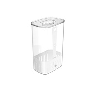 Organizador de Temperos 2,3L Branco Clear Fresh - Mantenha sua Cozinha Organizada e Elegante - imagem 1